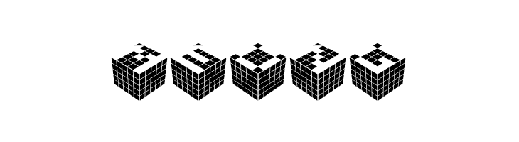 CUBICdot standard  Free Fonts Download