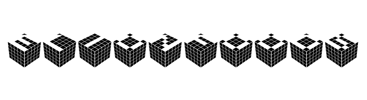 CUBICdot standard  Free Fonts Download