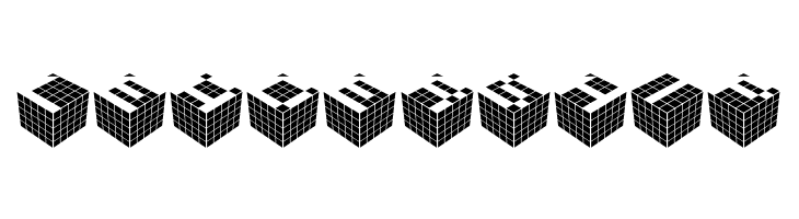 CUBICdot standard  Free Fonts Download