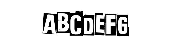 23 seconds to midnight  Free Fonts Download