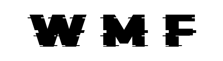 Those Glitch Regular  Free Fonts Download