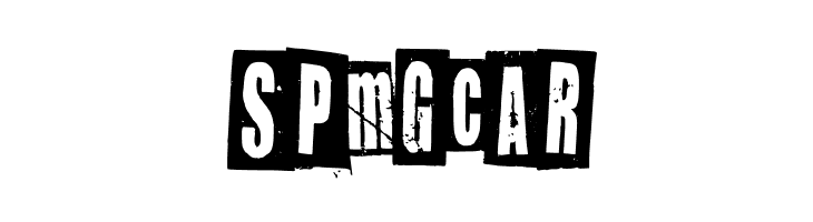 Newspaper Cutout White  Regular  Free Fonts Download