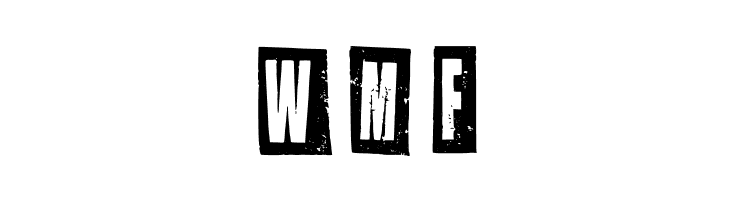 Newspaper Cutout White  Regular  Free Fonts Download