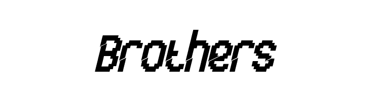 Glitchy Demo Italic  Free Fonts Download