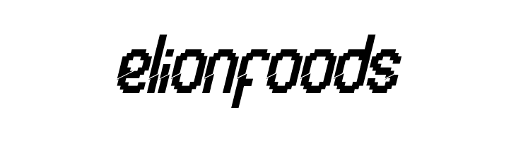 Glitchy Demo Italic  Free Fonts Download