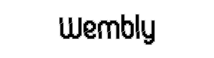 Glitchy Demo Outline  Free Fonts Download