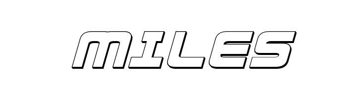 Direktor 3D Italic  Free Fonts Download