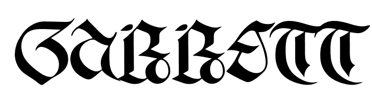 Gotika Black PERSONAL USE Regular  Free Fonts Download