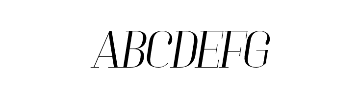 Brass Hopper Head PERSONAL Thin Italic  Free Fonts Download