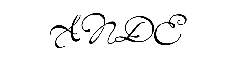 Gonspire Script PERSONAL USE Regular  Free Fonts Download