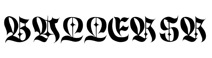 Bronzion Black PERSONAL USE Regular  Free Fonts Download