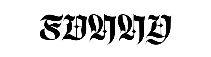 Bronzion Black PERSONAL USE Regular  Free Fonts Download