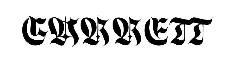 Bronzion Black PERSONAL USE Regular  Free Fonts Download