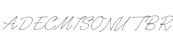 Caneta Script PERSONAL USE Thin  Free Fonts Download