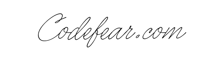 Caneta Script PERSONAL USE Thin  Free Fonts Download