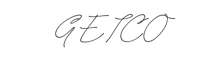 Caneta Script PERSONAL USE Thin  Free Fonts Download