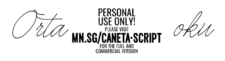 Caneta Script PERSONAL USE Thin  Free Fonts Download