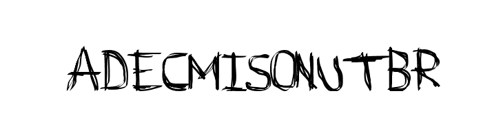 D_rough Normal  Free Fonts Download