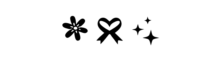 Winterlight Symbols PERSONAL Regular  Free Fonts Download