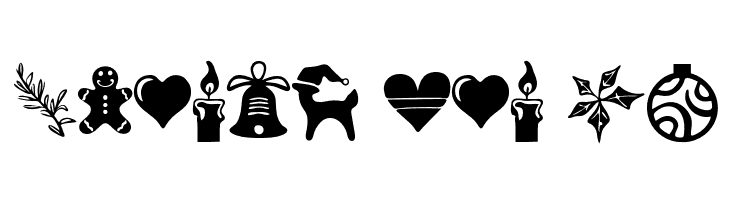 Winterlight Symbols PERSONAL Regular  Free Fonts Download