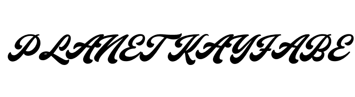 Capitaly Script PERSONAL USE Regular  Free Fonts Download