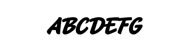 Bacony Script PERSONAL USE Regular  Free Fonts Download