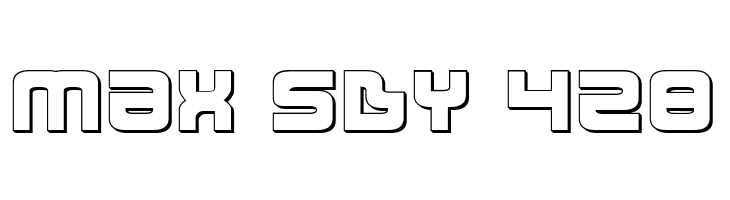 Direktor 3D  Free Fonts Download