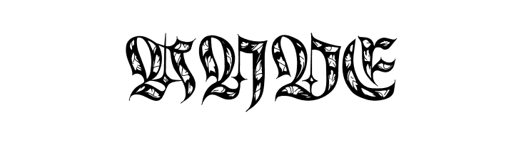 Bronzion Deco PERSONAL USE Regular  Free Fonts Download