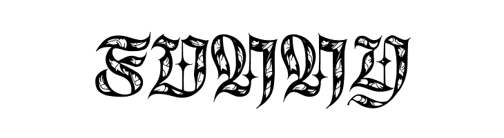 Bronzion Deco PERSONAL USE Regular  Free Fonts Download