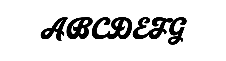 Newpitch Script PERSONAL USE Regular  Free Fonts Download