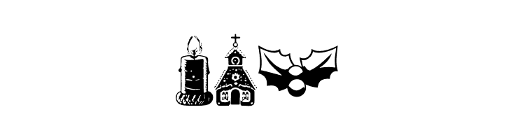 Christmas Carol Symbols Regular  Free Fonts Download