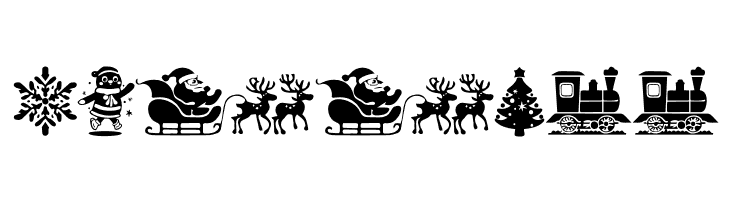Christmas Carol Symbols Regular  Free Fonts Download