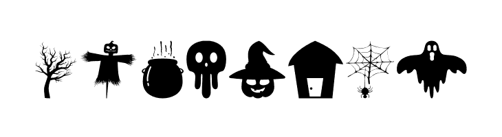 Black Wizard Symbols Regular  Free Fonts Download