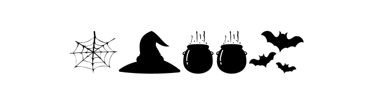 Black Wizard Symbols Regular  Free Fonts Download