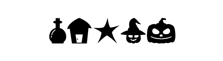 Black Wizard Symbols Regular  Free Fonts Download