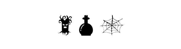 Black Wizard Symbols Regular  Free Fonts Download