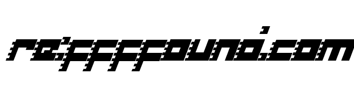 Roid Rage Condensed Italic  Free Fonts Download