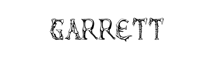 Gnarly Bone PERSONAL USE Regular  Free Fonts Download