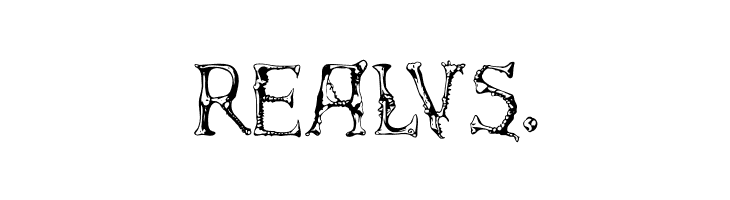 Gnarly Bone PERSONAL USE Regular  Free Fonts Download