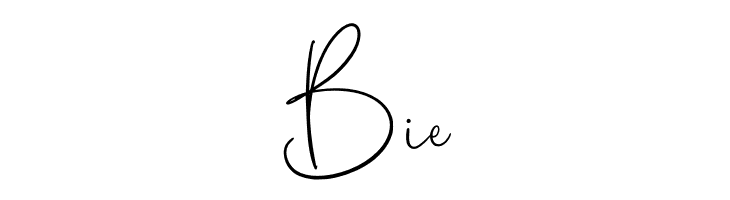 Blue Signature PERSONAL USE Regular  Free Fonts Download