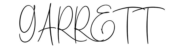 Blue Signature PERSONAL USE Regular  Free Fonts Download