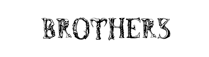 Gnarly Spine PERSONAL USE Regular  Free Fonts Download