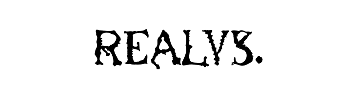 Gnarly Spine Black PERSONAL Regular  Free Fonts Download