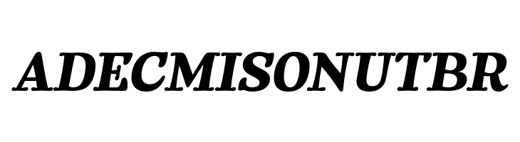 Equilibrium Serif PERSONAL USE Italic  Free Fonts Download