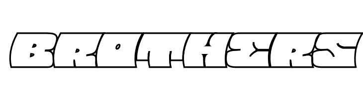 Barred Outline PERSONAL USE Regular  Free Fonts Download