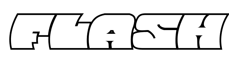 Barred Outline PERSONAL USE Regular  Free Fonts Download