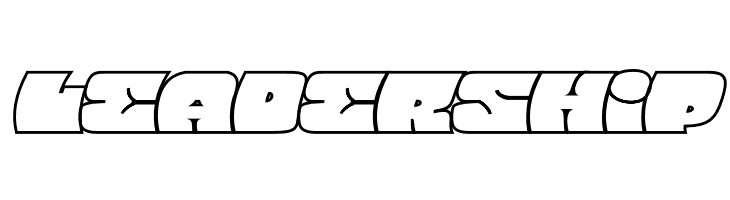 Barred Outline PERSONAL USE Regular  Free Fonts Download