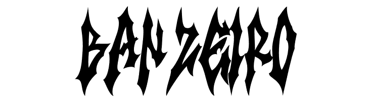 Archaz Negras PERSONAL USE Regular  Free Fonts Download