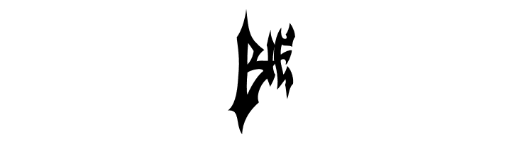 Archaz Negras PERSONAL USE Regular  Free Fonts Download