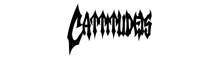 Archaz Negras PERSONAL USE Regular  Free Fonts Download